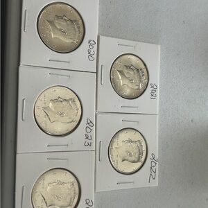 Kennedy Half Dollar Coins